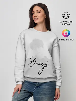 Женский свитшот / BTS Min Yoongi