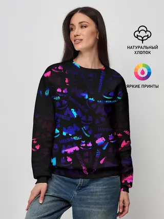 Женский свитшот / MARSMELLO NEON