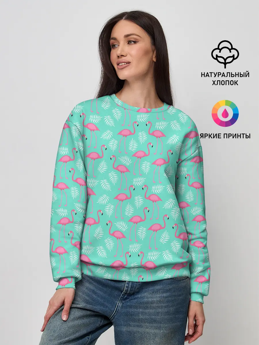 Женский свитшот / Flamingo