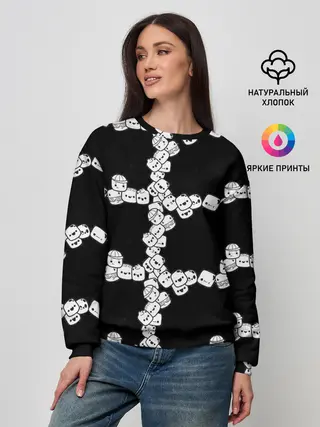 Женский свитшот / Зефирки