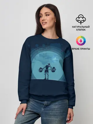 Женский свитшот / Тяжёлая атлетика