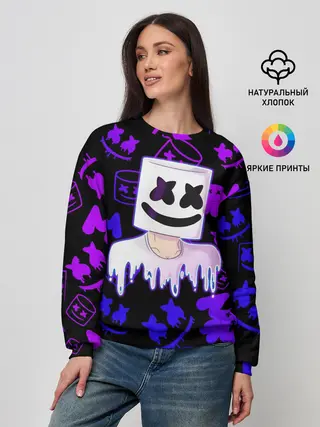 Женский свитшот / Marshmello