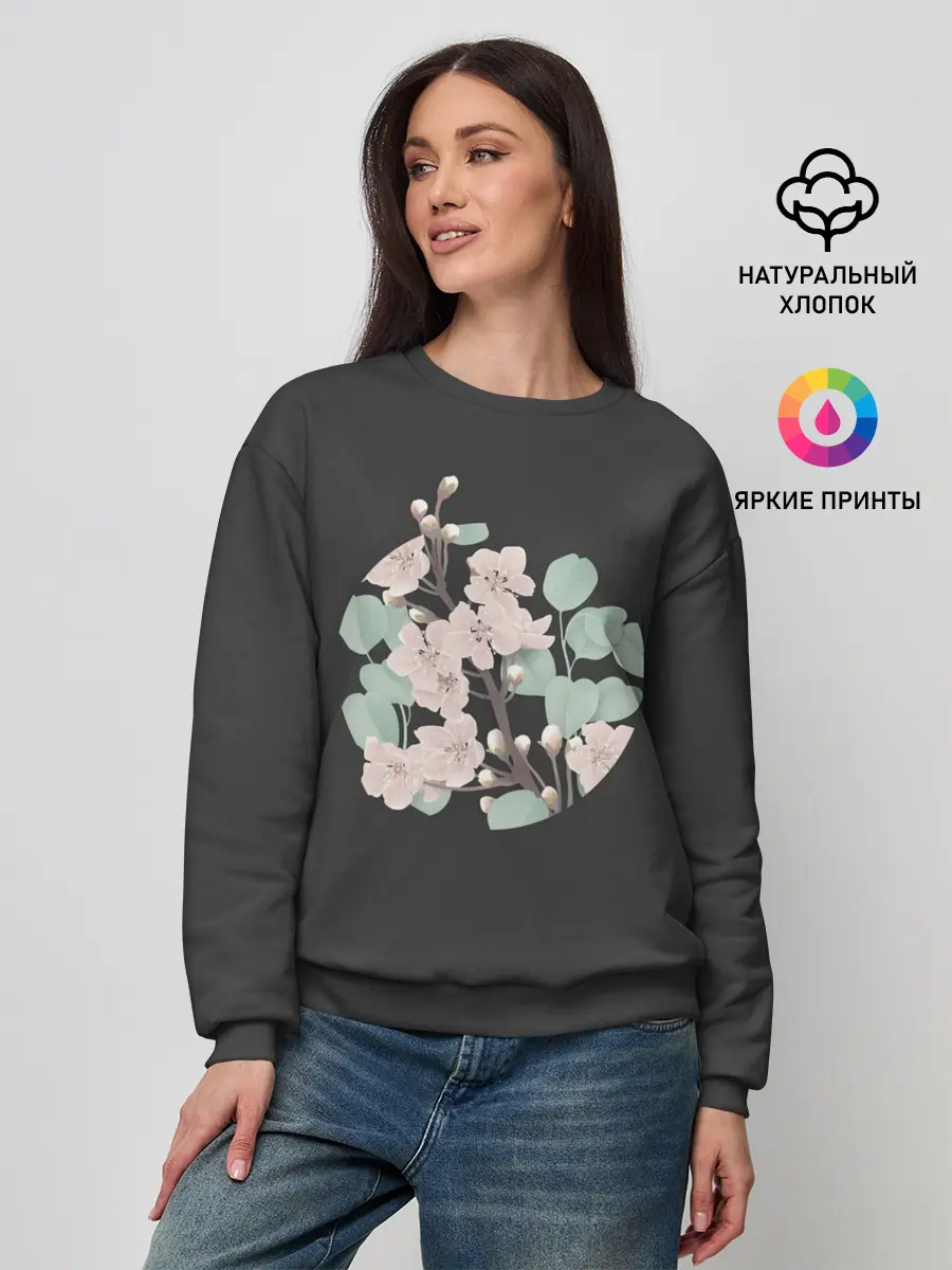 Женский свитшот / САКУРА | SAKURA