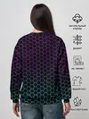 Женский свитшот / НЕОНОВЫЕ СОТЫ