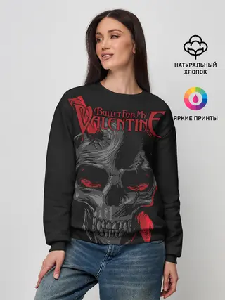Женский свитшот / Bullet For My Valentine