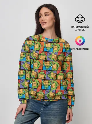Женский свитшот / Teenage Mutant Ninja Turtles