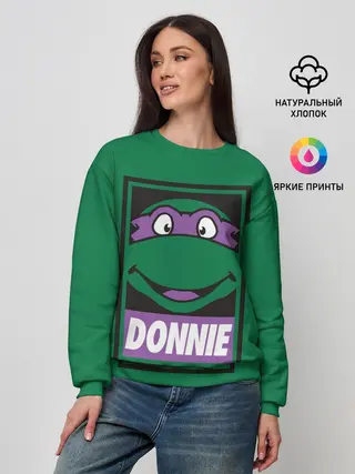 Женский свитшот / Донателло