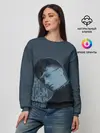 Женский свитшот / Ты попал под дым
