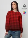 Женский свитшот / В КЛЕТОЧКУ
