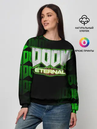 Женский свитшот / DOOM: ETERNAL.