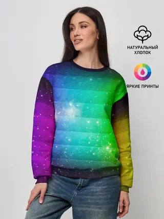 Женский свитшот / Space