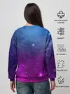 Женский свитшот / НЕОНОВЫЙ КОСМОС