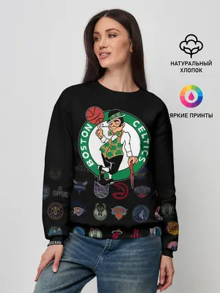 Женский свитшот / Boston Celtics