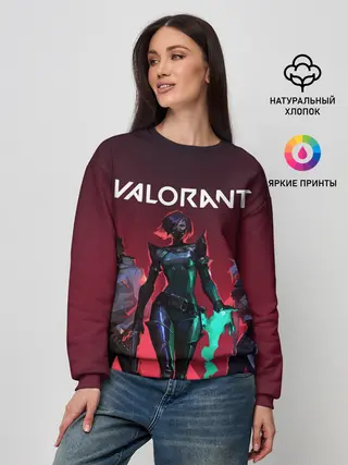 Женский свитшот / Valorant