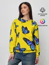 Женский свитшот / БАБОЧКИ