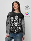 Женский свитшот / Diamond is Unbreakable gray