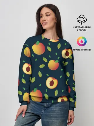 Женский свитшот / Фруктовый арт