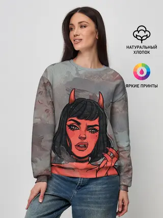 Женский свитшот / КОФЕЕК