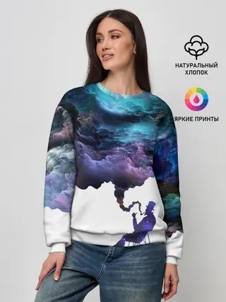 Женский свитшот / Smoky dreams