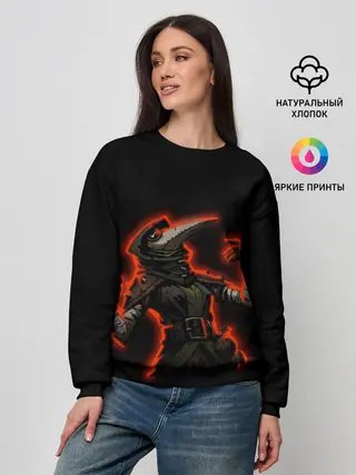 Женский свитшот / Im Doctor Plague