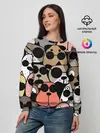 Женский свитшот / Серьезные псы