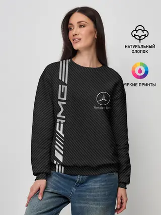 Женский свитшот / Mercedes Carbon