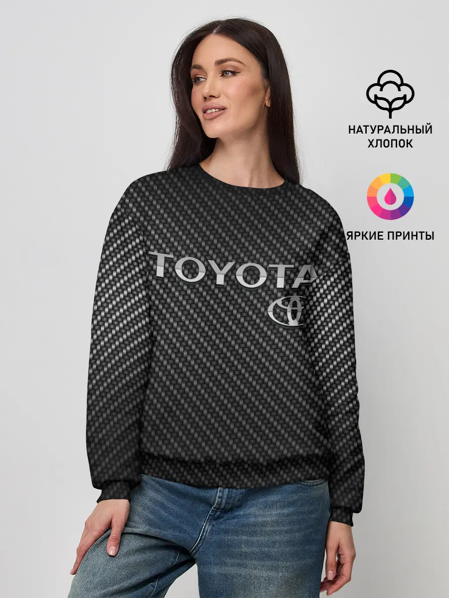 Женский свитшот / TOYOTA CARBON