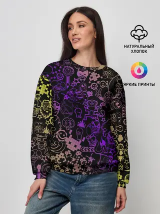 Женский свитшот / Игры