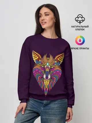 Женский свитшот / ВОЛШЕБНАЯ ЛИСА | MAGIC FOX
