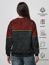Женский свитшот / Кружева на карбоне | Lace Carbone