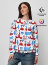 Женский свитшот / РОССИЯ УЗОР