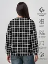 Женский свитшот / Клечатая