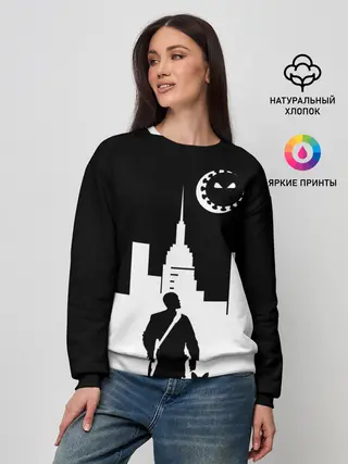 Женский свитшот / Борец с COVID19