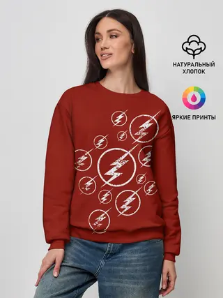 Женский свитшот / The Flash Logo