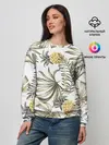 Женский свитшот / Тропики хаки