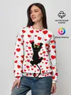 Женский свитшот / Котейка