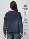 Женский свитшот / Хаул и Кальцифер