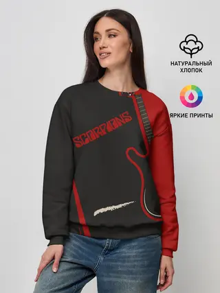 Женский свитшот / Scorpions