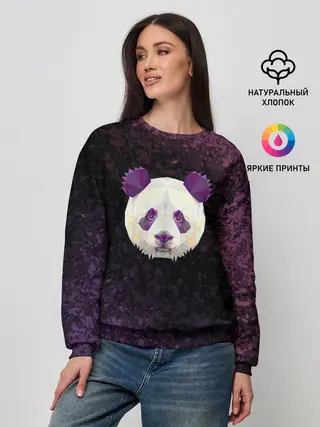 Женский свитшот / Панда