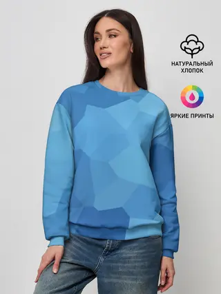 Женский свитшот / Пикси кристаллы