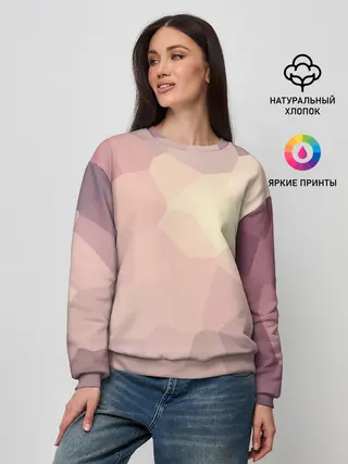 Женский свитшот / Пикси кристаллы