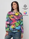 Женский свитшот / Радужный рой