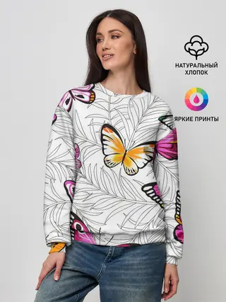Женский свитшот / Яркий рой
