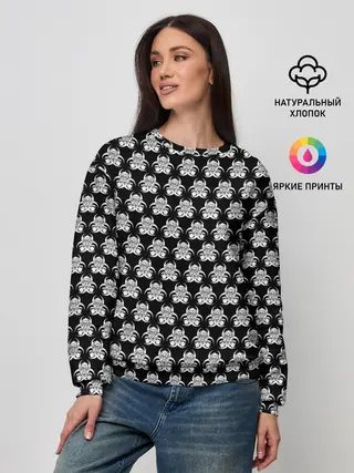 Женский свитшот / Узор 2020