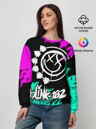 Женский свитшот / Blink-182