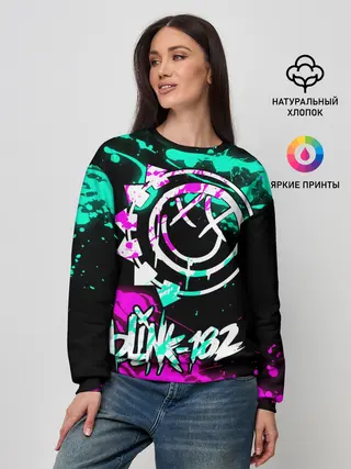 Женский свитшот / Blink-182