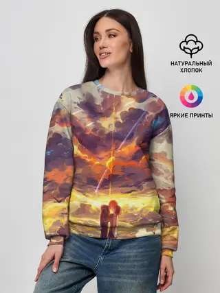 Женский свитшот / Кимино Аниме