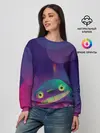 Женский свитшот / Тоторо выглядывает