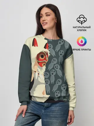 Женский свитшот / Принцесса Мононоке