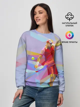 Женский свитшот / Абстракция